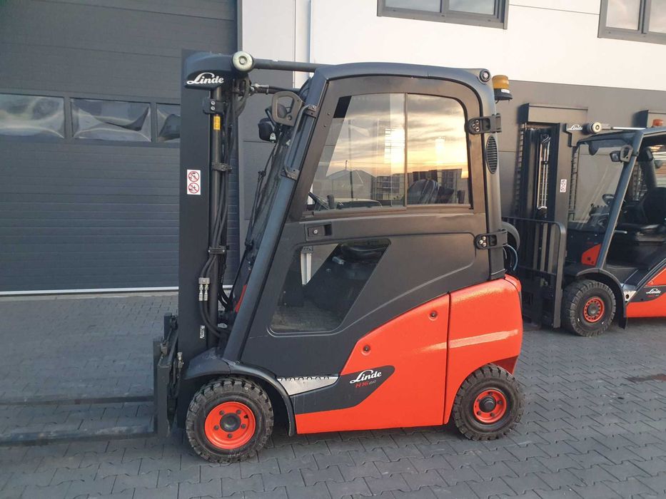 Wózek LINDE H16T 2018r 7400h Triplex Kabina H14 H18 H20 Wózek widłowy