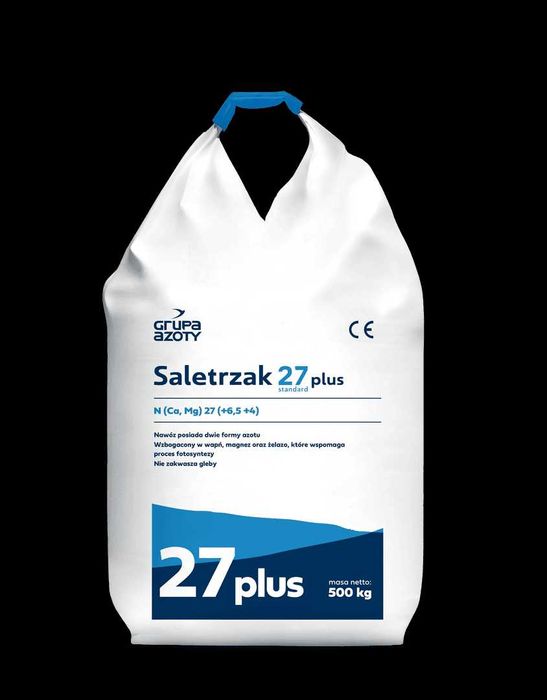 Saletrzak N 27 % Standard Co 6,5 % Mg 4 % worek 500 kg BB