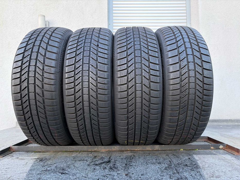 4szt zimowe 205/55R17 Continental 8mm 2024r świetny stan! Z1035 Gwaran