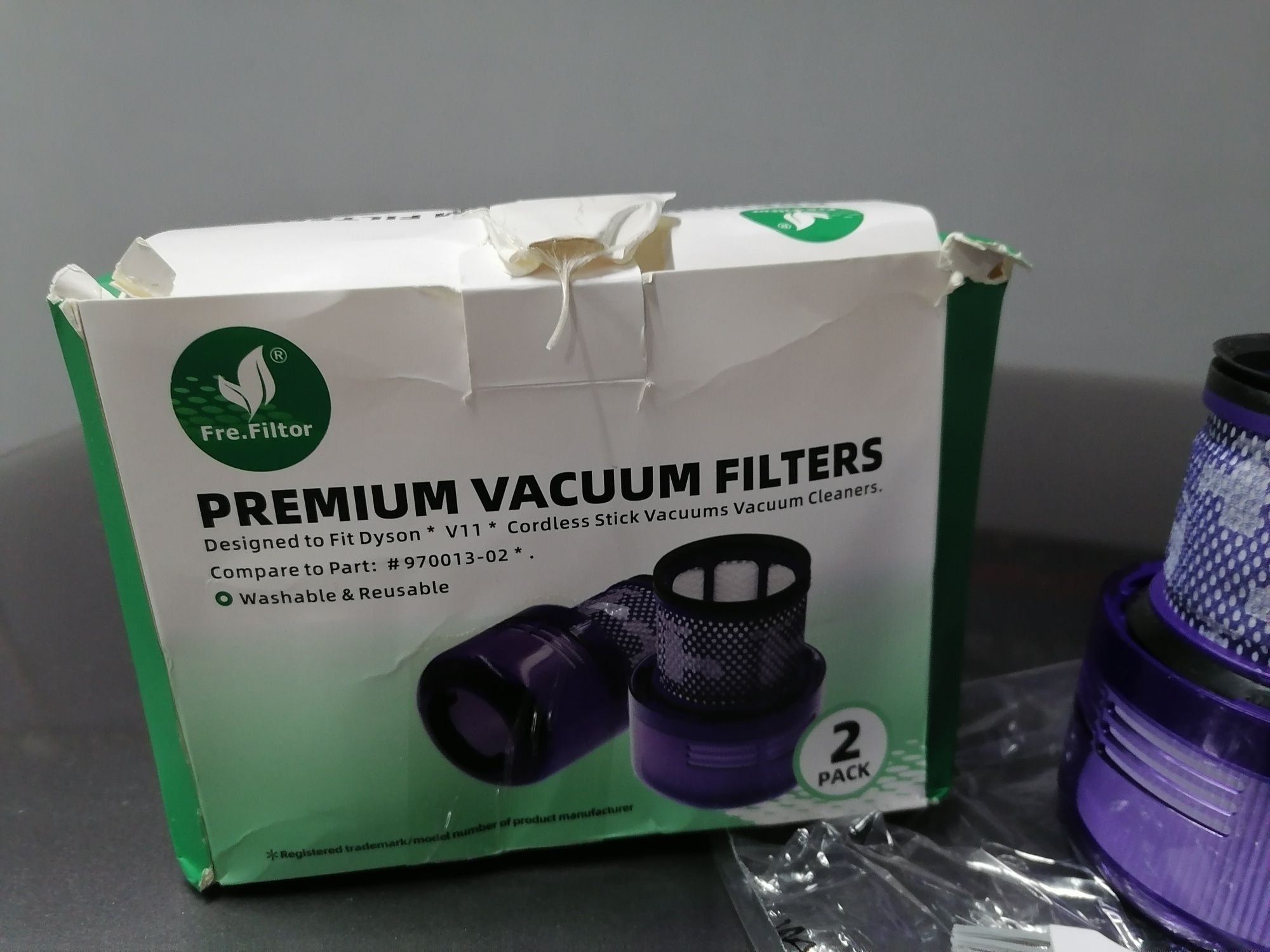 Pack de 2 filtros para aspirador Dyson V11