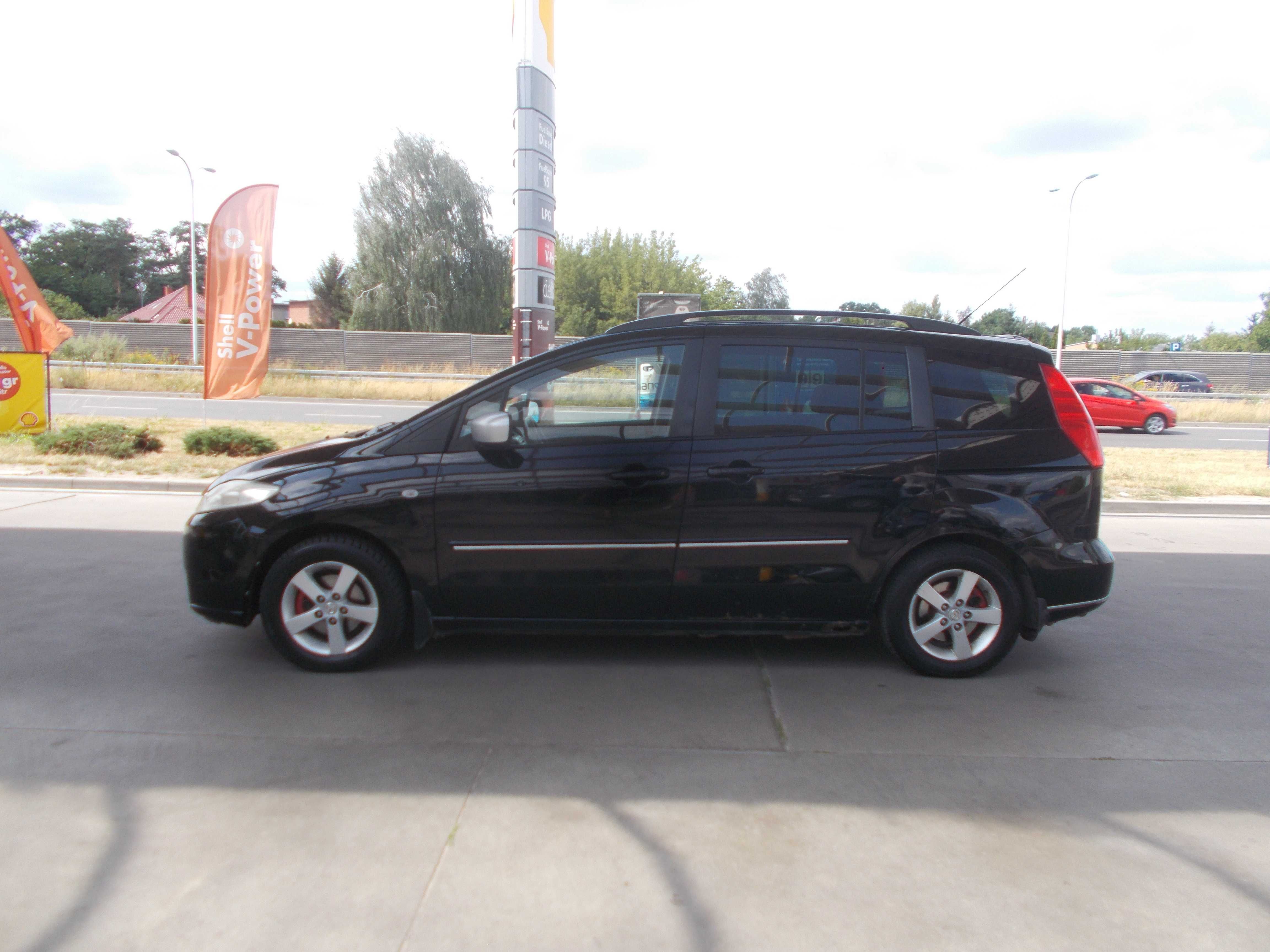 Zderzak tył tylny Mazda 5 demontaż