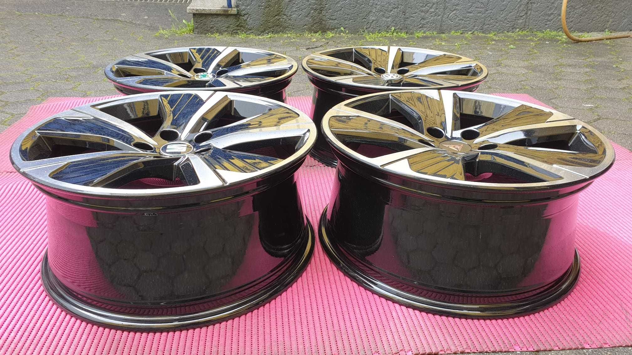 3730-Jantes 18 5x112 Originais Cupra Formentor, tbm Leon, VW Golf