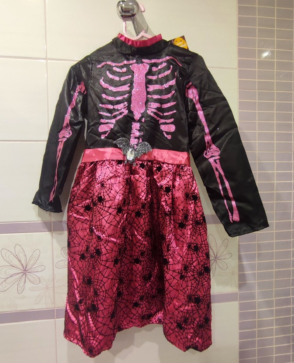 Sukienka strój na Halloween na bal 3-4 latka