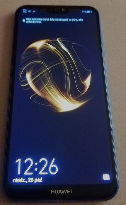 Smartfon HUAWEI P20 lite + oryg. ładowarka