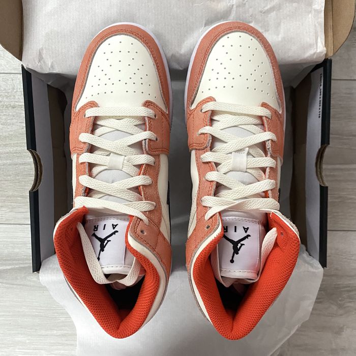 Nike air Jordan 1 mid Orange suede high low Dunk force panda DS pink