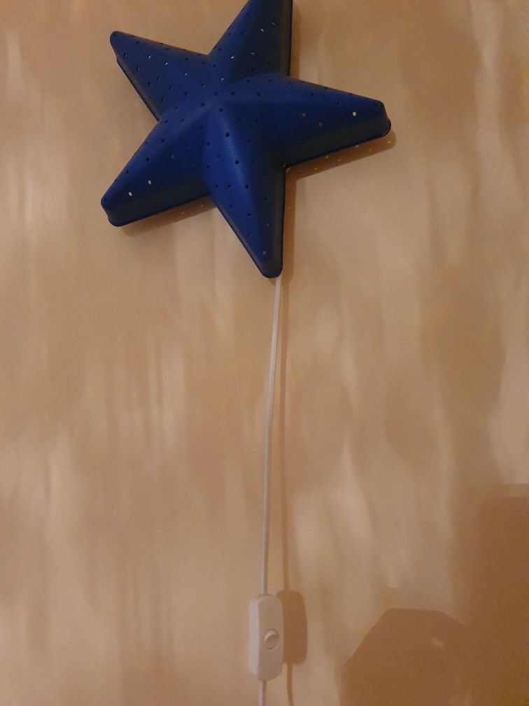 Lampa ścienna "Gwiazda" IKEA Mane Smila