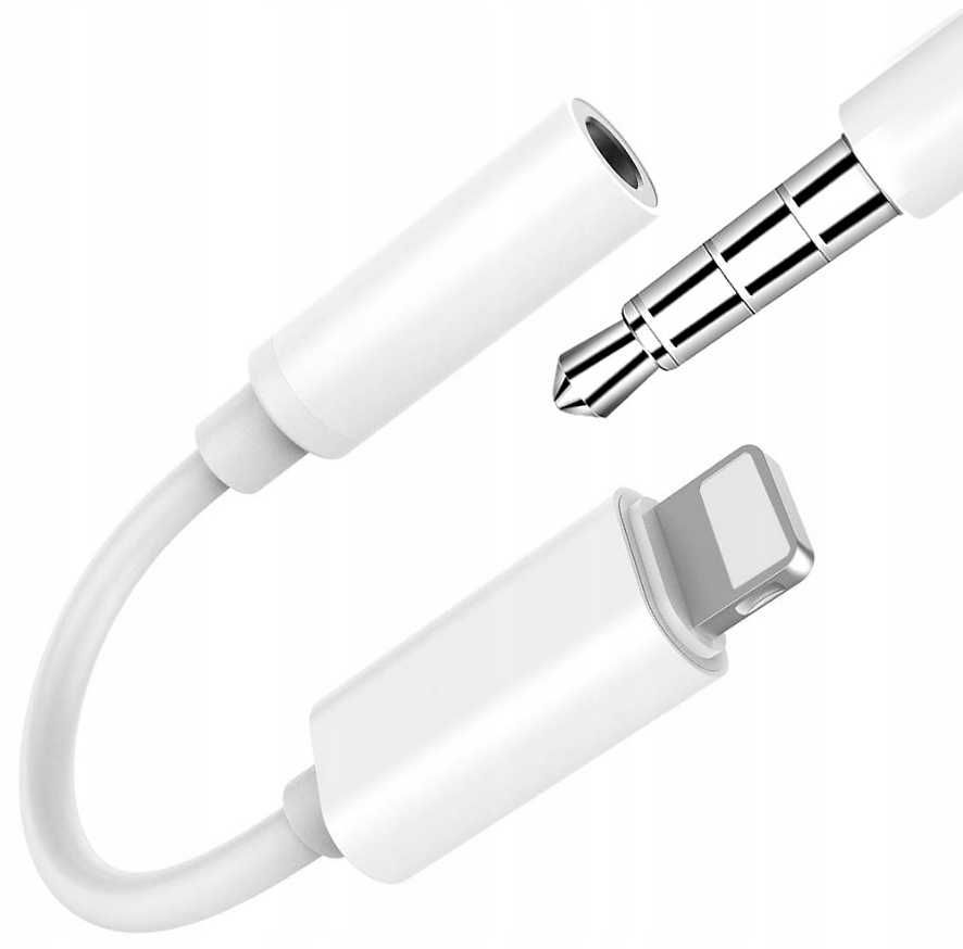 2x Kable + Adapter Aux Lightning Kabel 2m USBC USBC i Kabel 1m USBC/Li