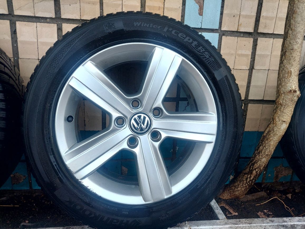 Диски R16 5x112 резина Hankook  205/55/16