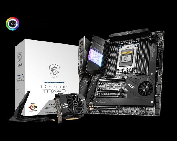 Workstation e Gaming Beast TRX40 + 3970X + RTX 2080 Ti + 64 GB DDR4