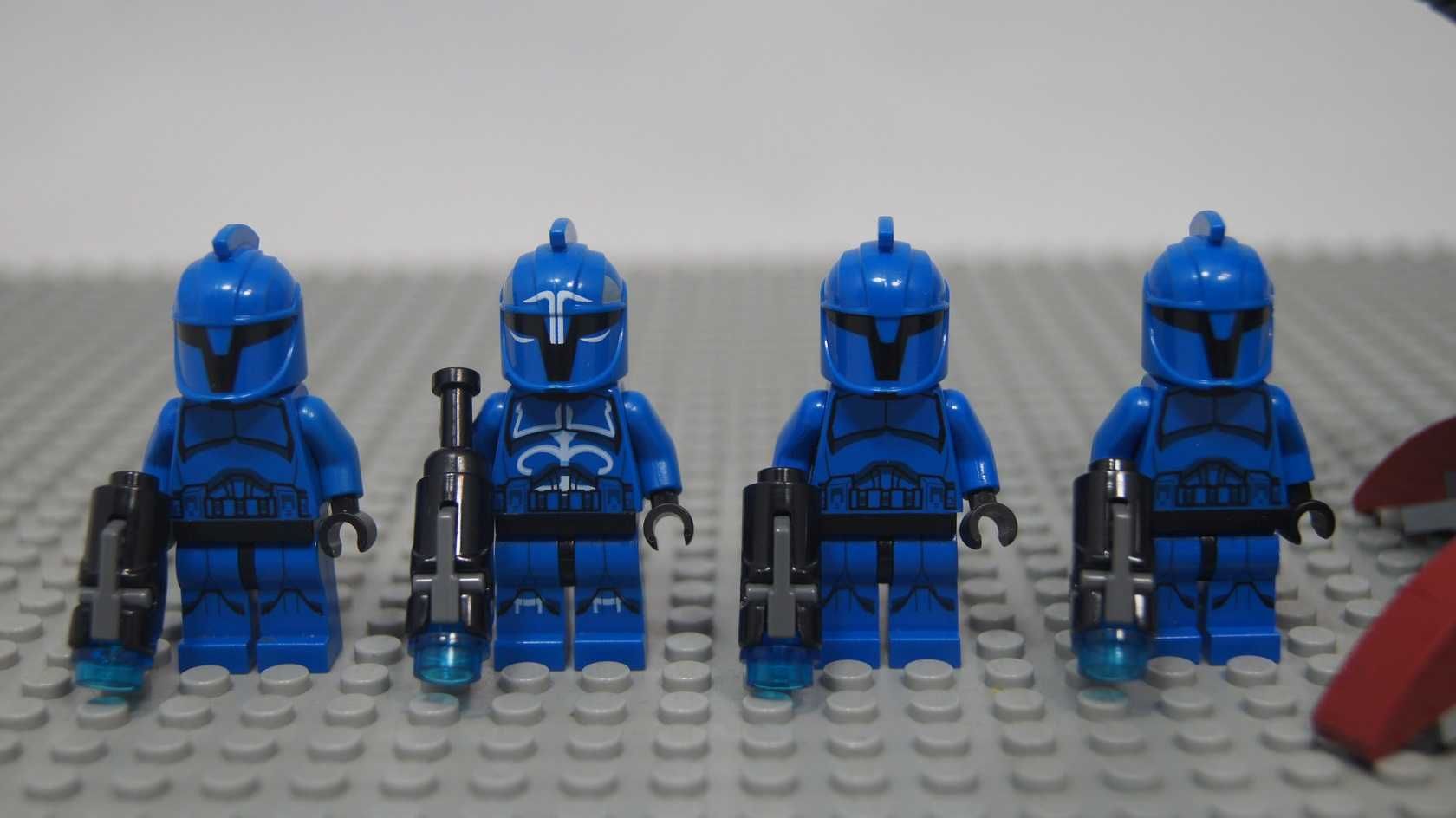 Lego Star Wars 75088 Senate Commando Troopers figurki clone