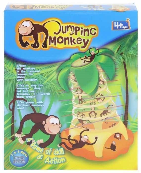 gra zręcznościowa monkeys skaczące spadające małpki hit