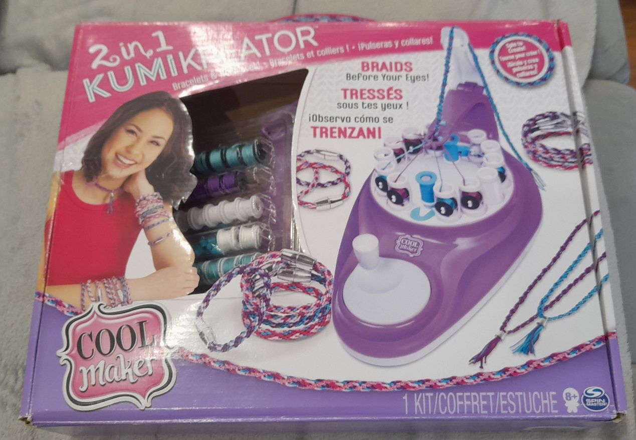 Kumikreator 2w1 do robienia bransoletek