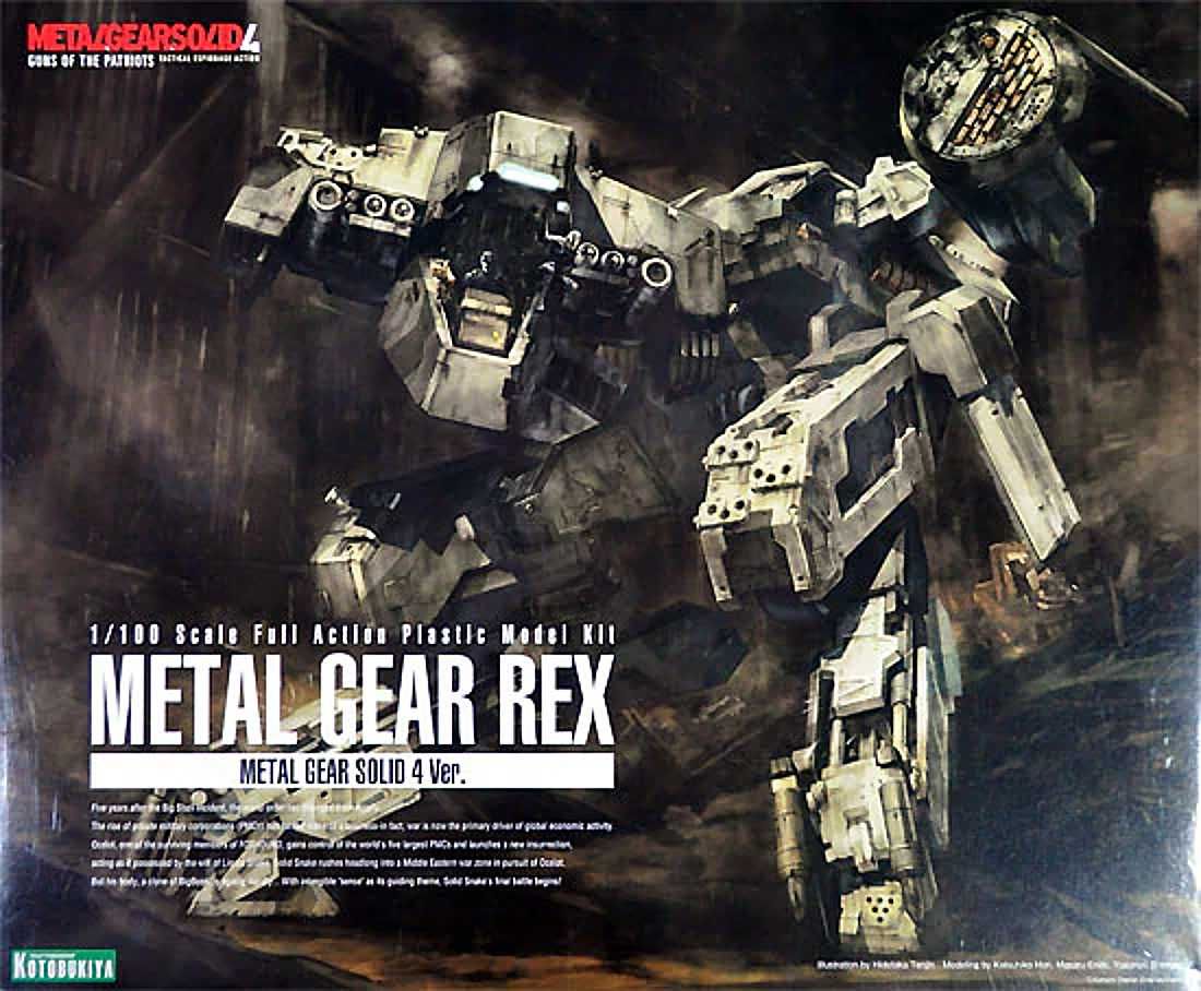 METAL GEAR REX Metal Gear Solid 4 ver. [NOVO]