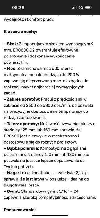 POLERKA SHINEMATE (maszyna polerujaca)