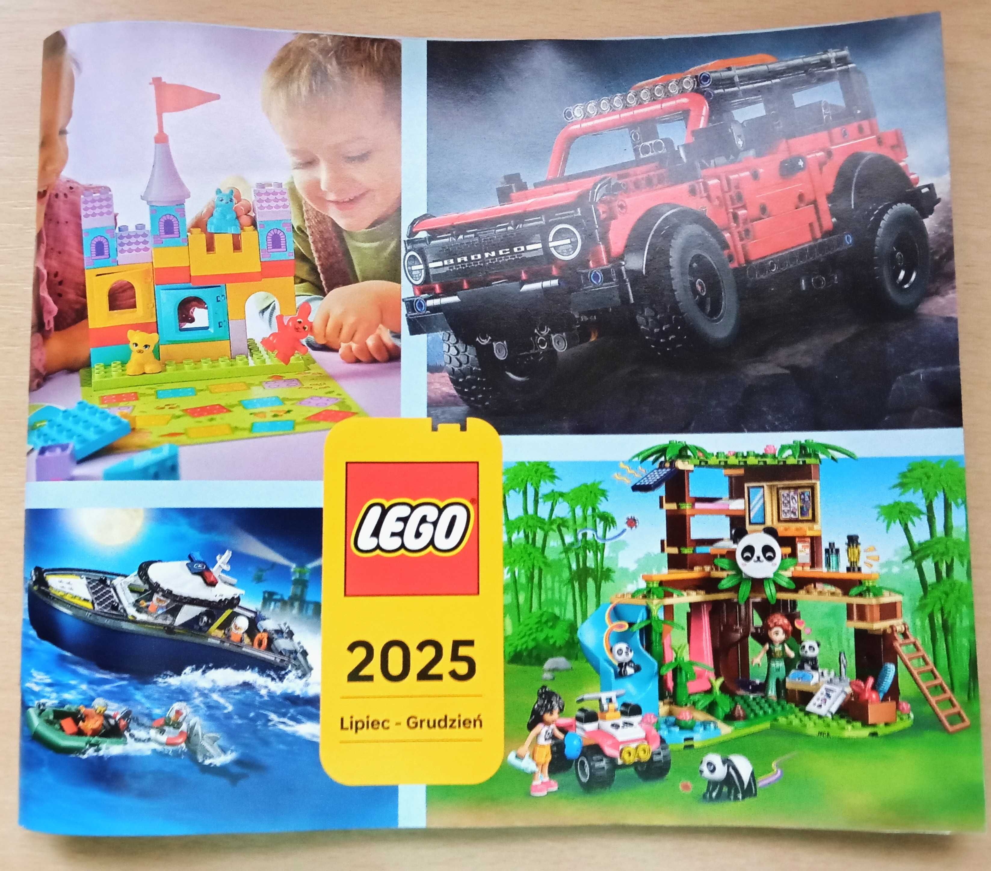 Lego katalogi z 2025 cały rok okazja