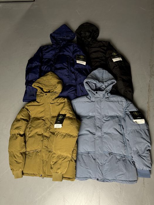 Куртка STONE ISLAND nylon metal tyvek shield/пуховик стон айленд