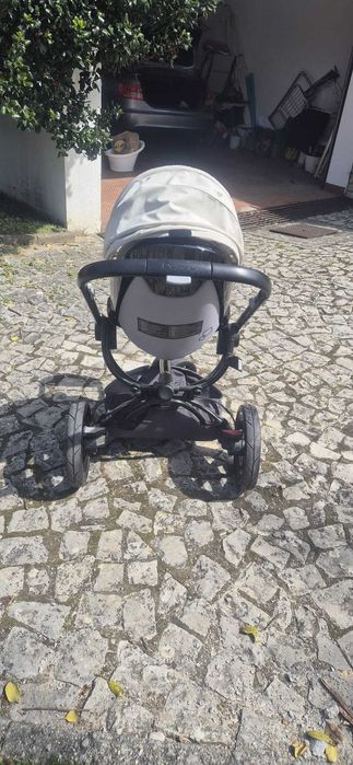 Carrinho de Quinny Moodd, cinza retrabalhado