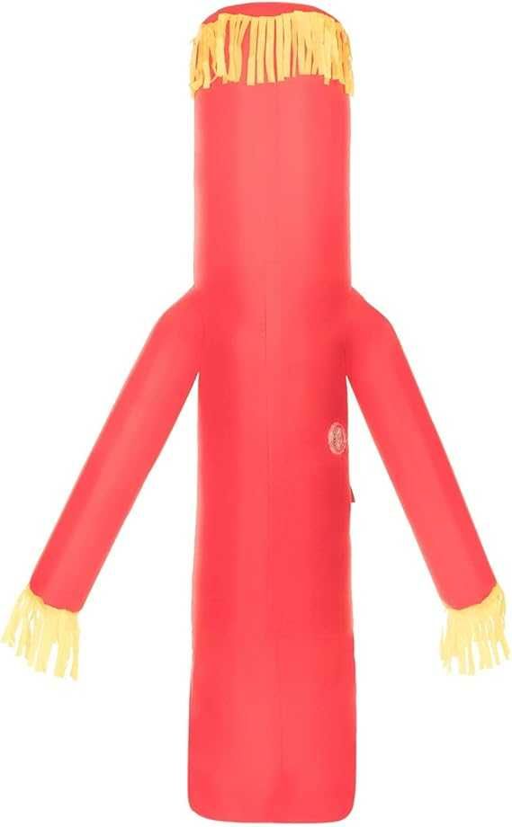 Nadmuchiwany kostium TAŃCZĄCE DMUCHAŃCE ŚMIESZNY CZERWONY ketchup K491