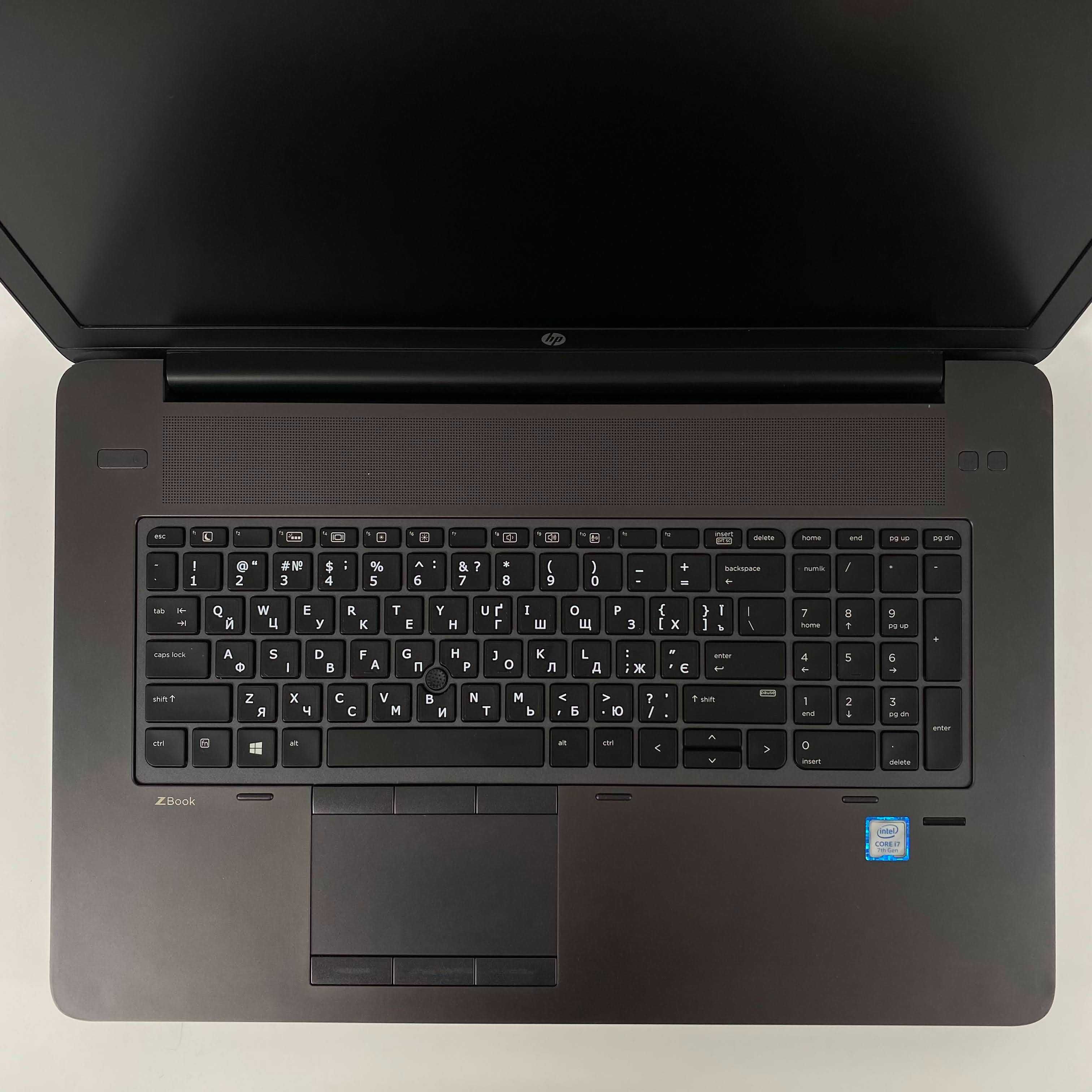 Ноутбук HP zBook 17 G4 FHD i7-7820HQ/16 RAM/512 SSD/Quadro P3000 6GB