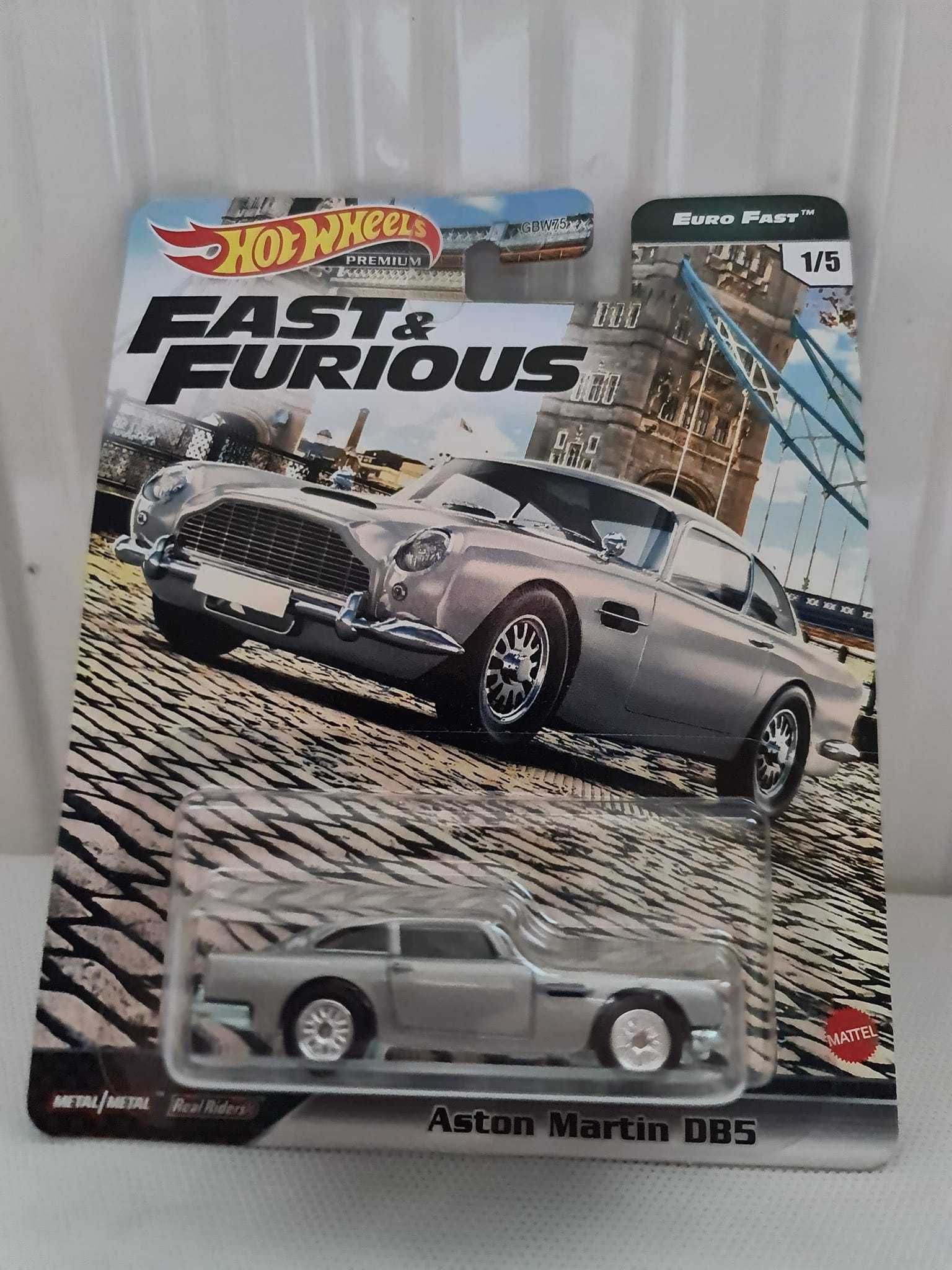 Hot Wheels Premium Aston Martin DB5 Fast&Furious uszkodzony