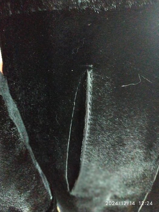 Жіноче демісезонне пальто шкіра поні,