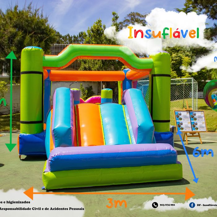 Insufláveis para aniversários