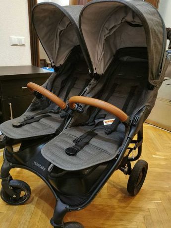 Прогулочная коляска для двойни Valco Baby Snap Duo Trend / Denim