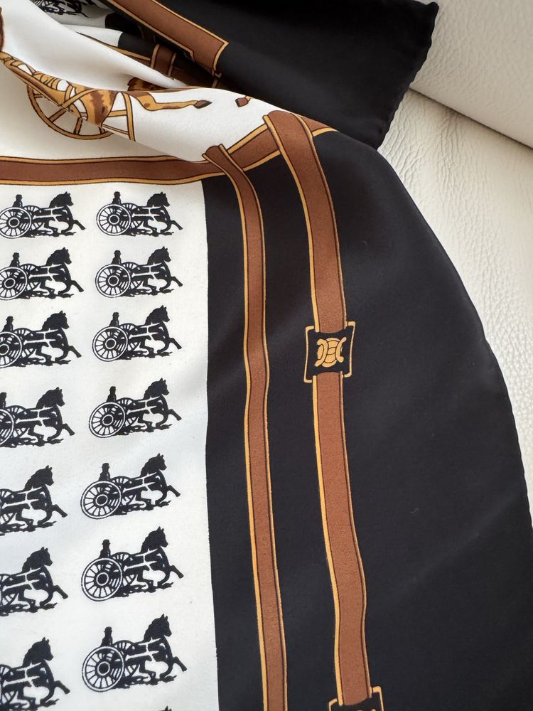 Hermes хустка шовк