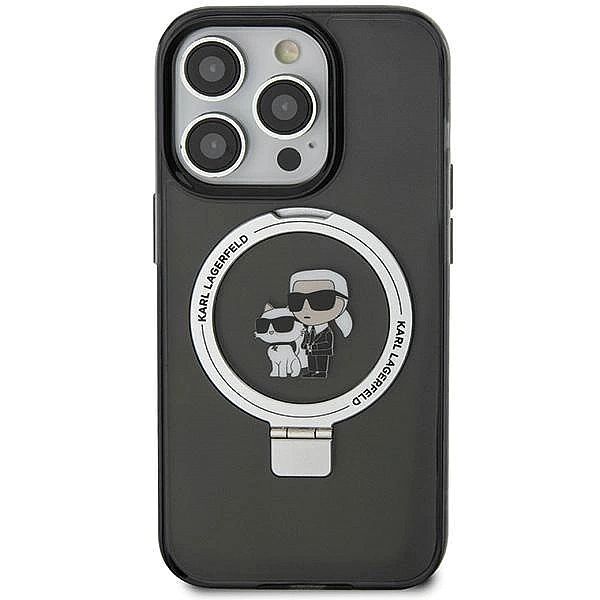 Etui Karl Lagerfeld Ring Stand Karl&Choupettte MagSafe na iPhone 11 /