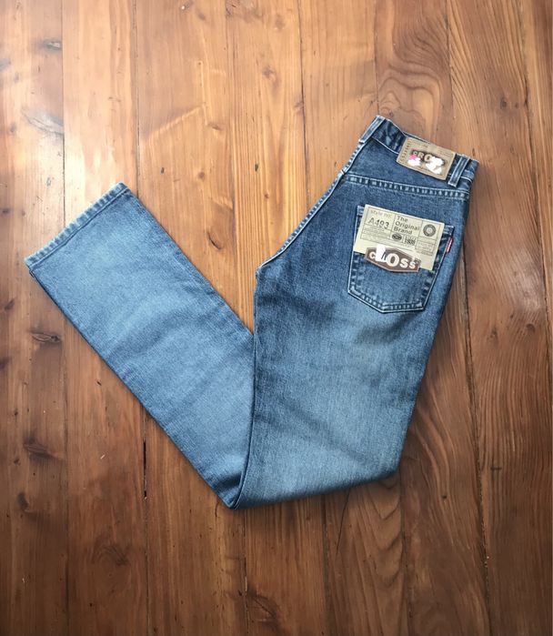 Spodnie jeans marki Cross rozmiar XS,S nogawka prosta Nowe