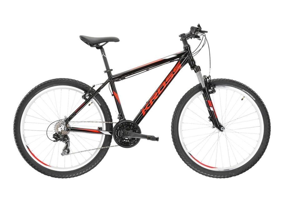 Kross Hexagon 0.0 26" czarno-czerwony M/19"