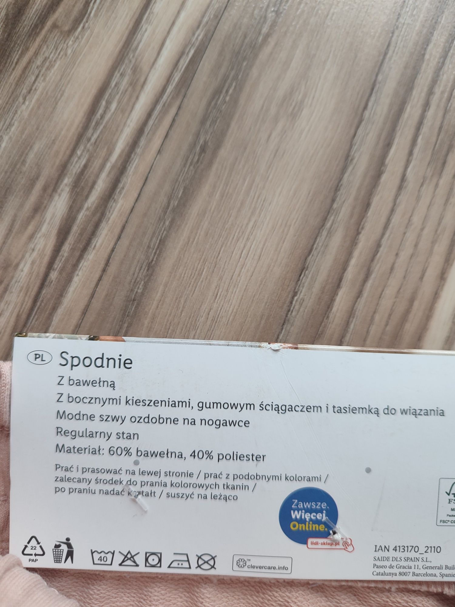 Spodnie dresowe damskie rozm 36/38