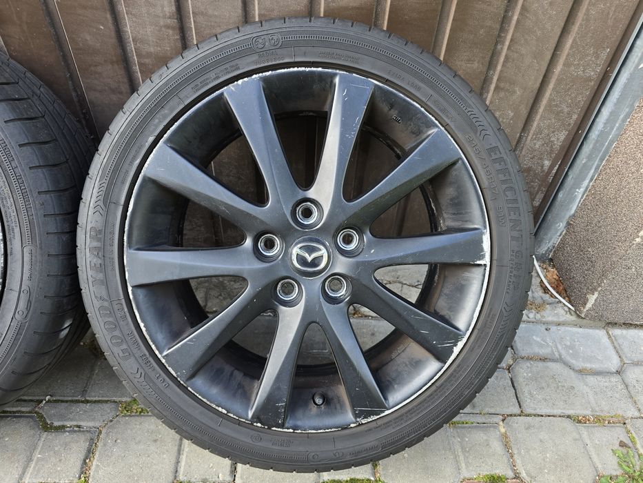 Felgi z oponami 215/45R17 Mazda 3 5x114,3 Premacy 5 6 MX-5 MPV 626