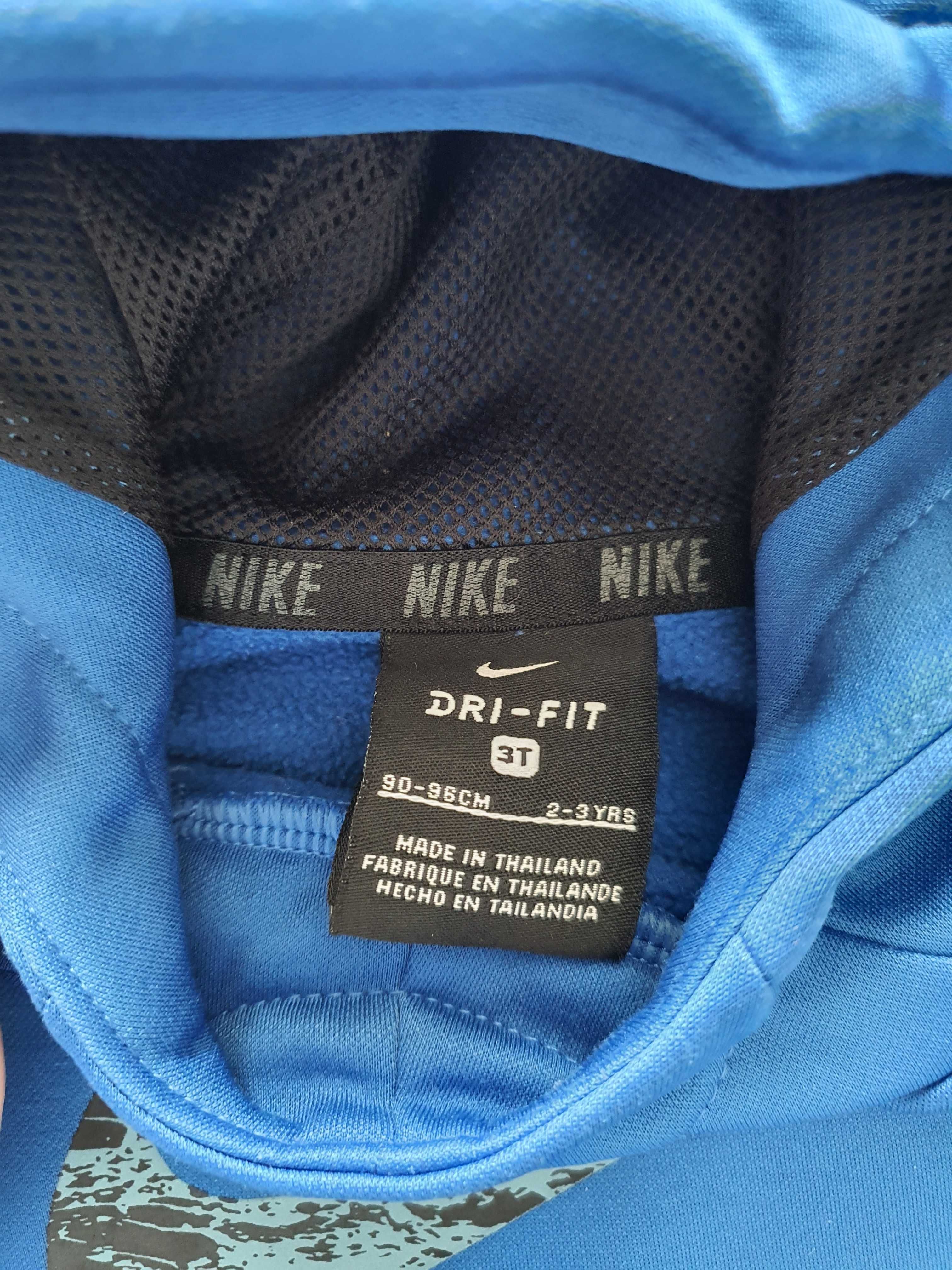 Niebieska bluza Nike  90-96 cm