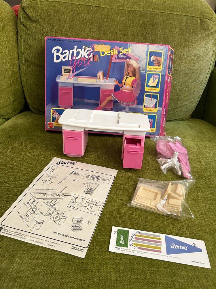 Barbie secretaria anos 90