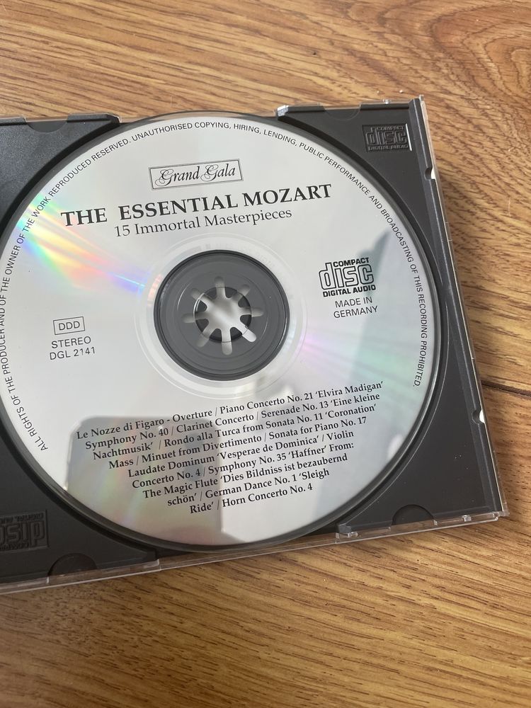 Płyta CD muzyka klasyczna MOZART