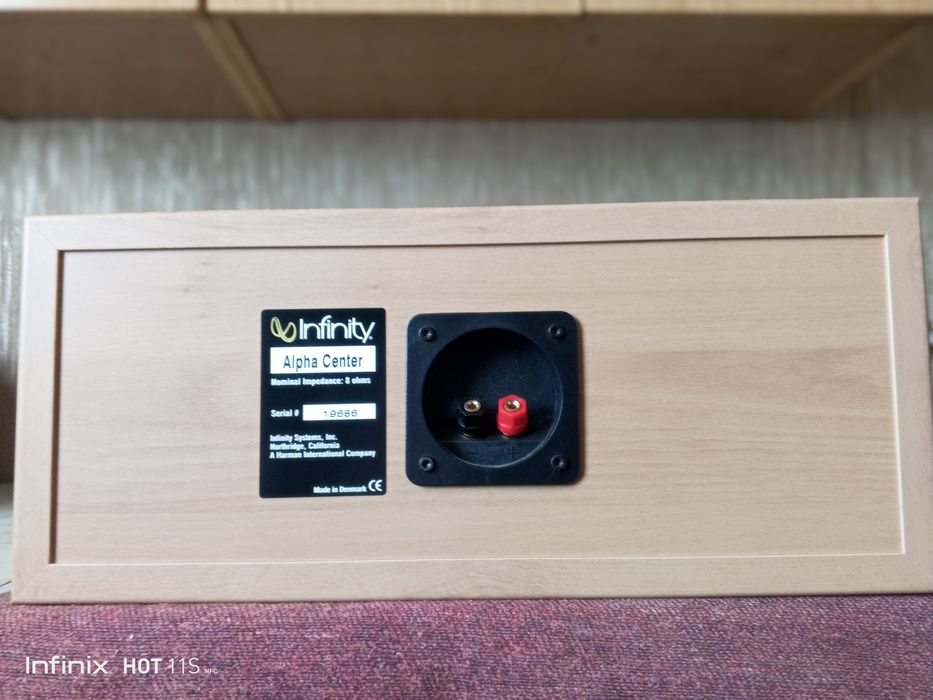 infinity Alpha Center в работе не была , состояние новой.