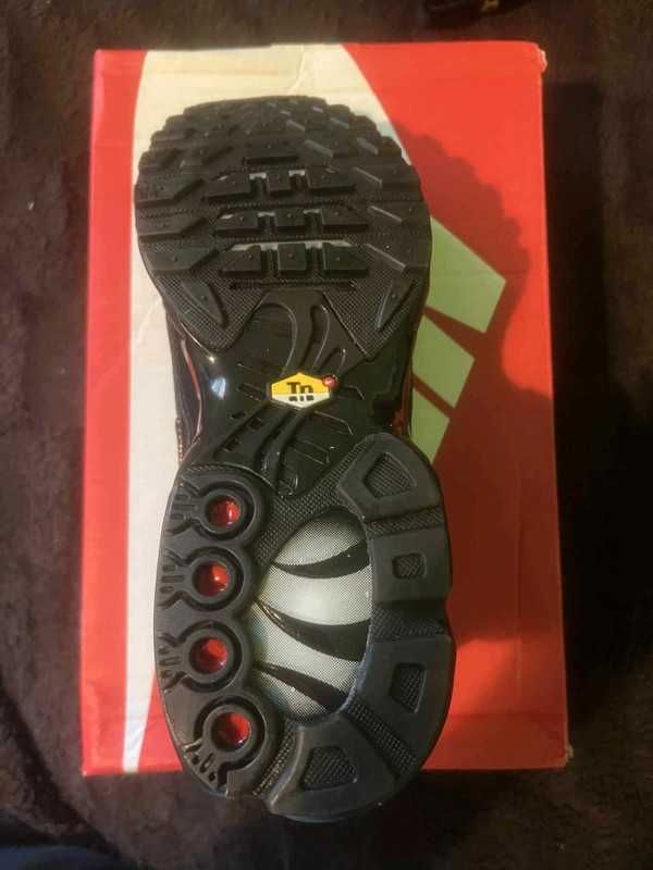 czarny^sprytny^NikeMaxTN^UnisexTrampki Roz.44