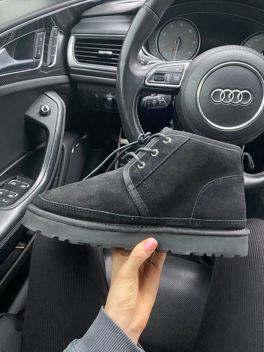 Угі Чоловічі UGG Neumel Black (Замша)