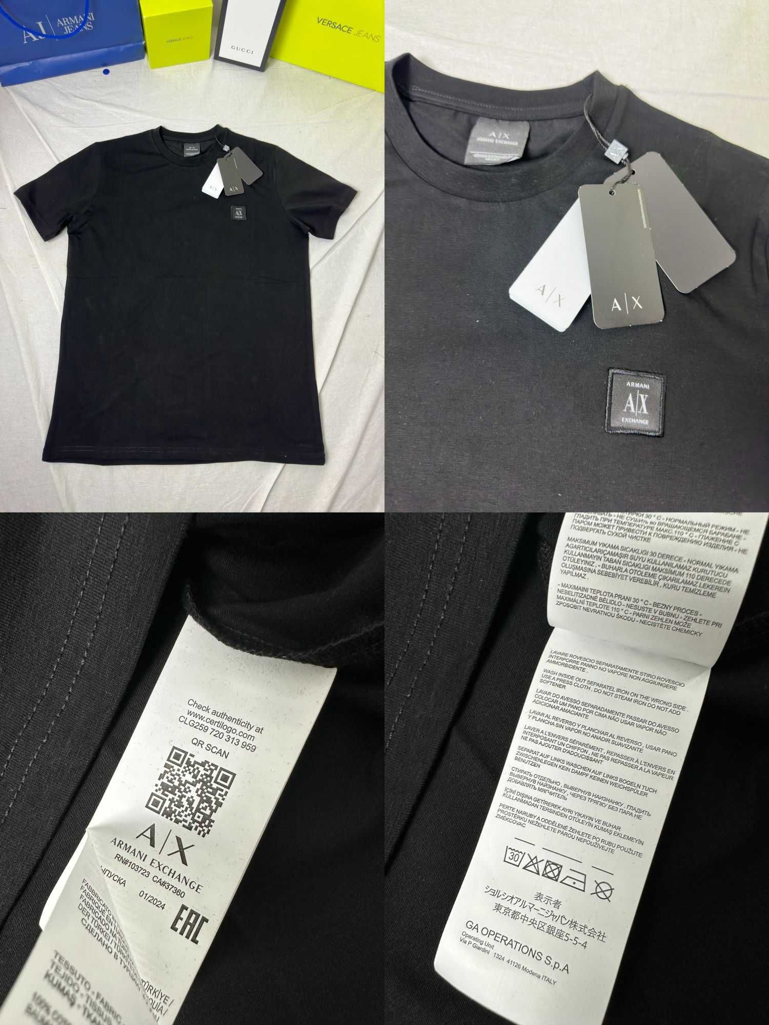Koszulka męska t-shirt AX koszulki Armani hit