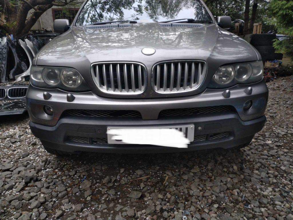 Kompletny zderzak przód przedni BMW X5 E53 lift Sterlinggrau 472