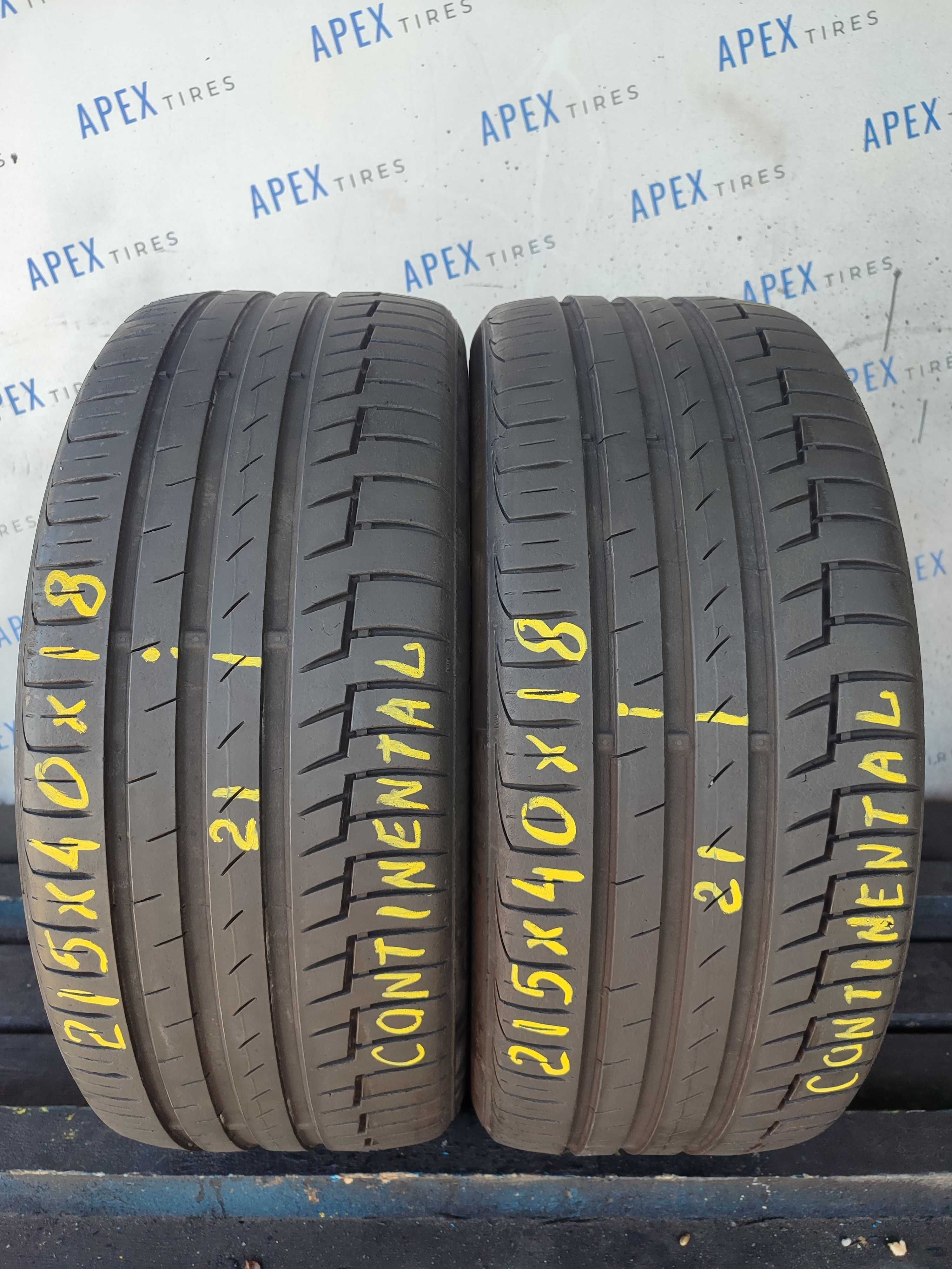 ЛІтні шини 215/40R18 Continental PremiumContact 6