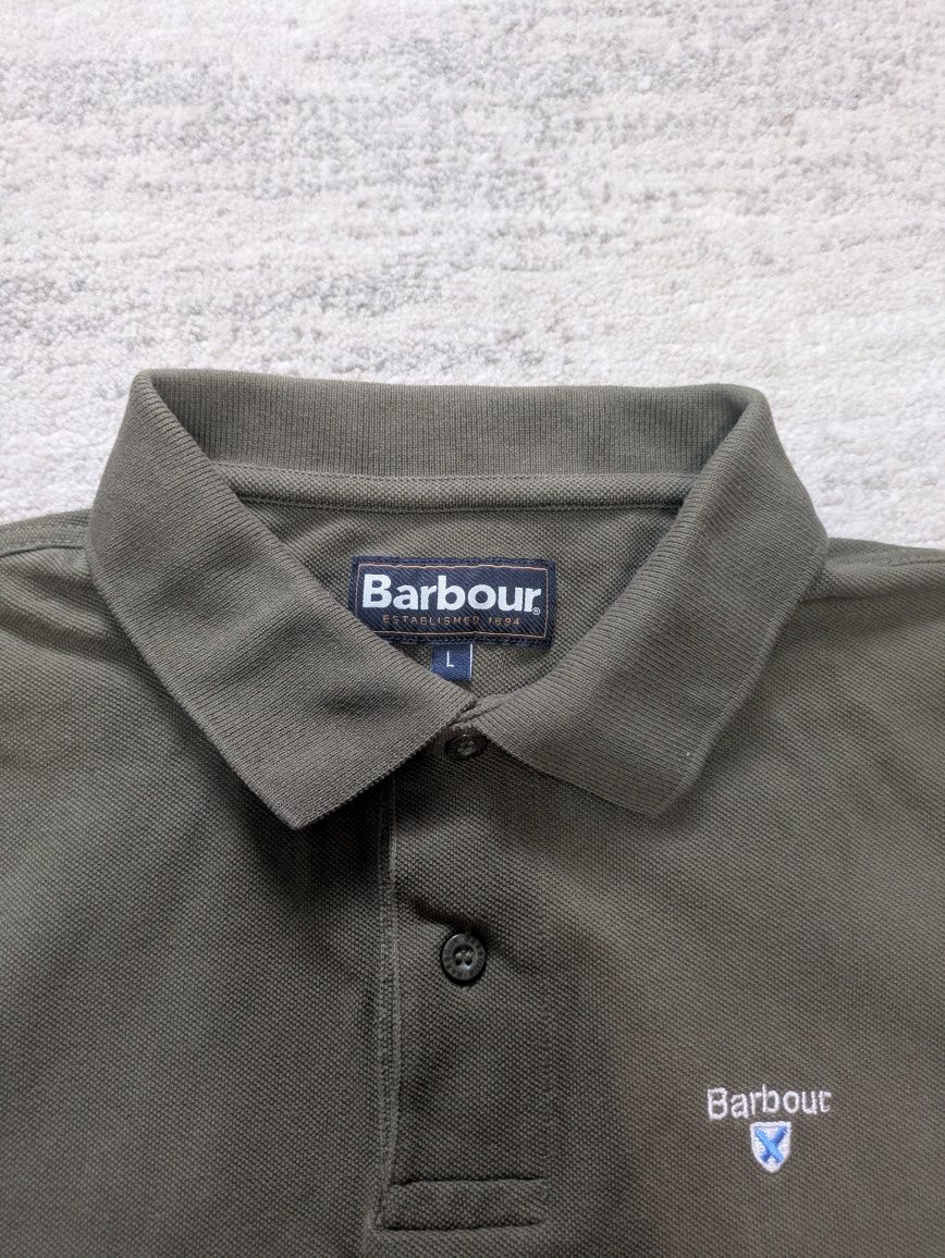 Чоловіча футболка-поло Barbour, розмір L, у відмінному стані