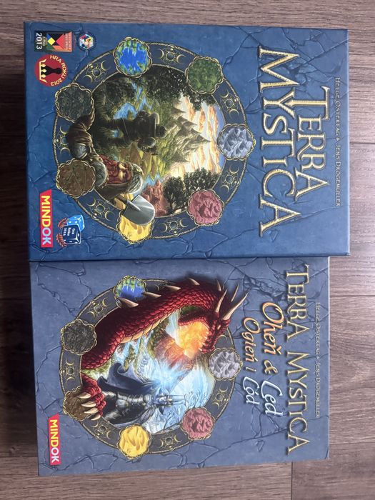 Gry planszowe Terra Mystica z dodatkiem Ogien i lód