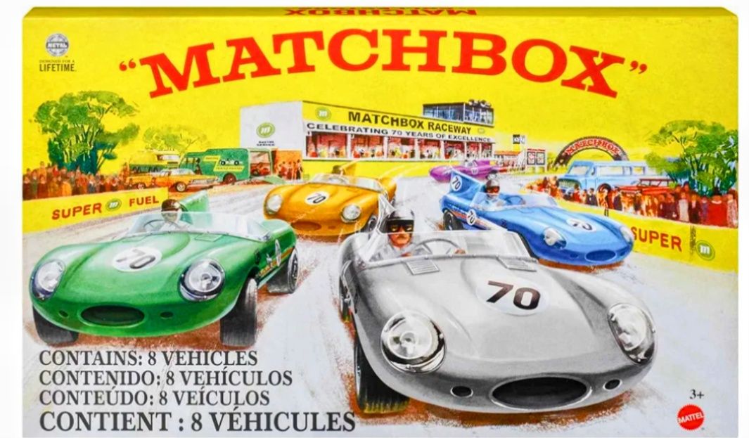 Zestaw modeli Matchbox jubileusz 70 lat edycja limitowana