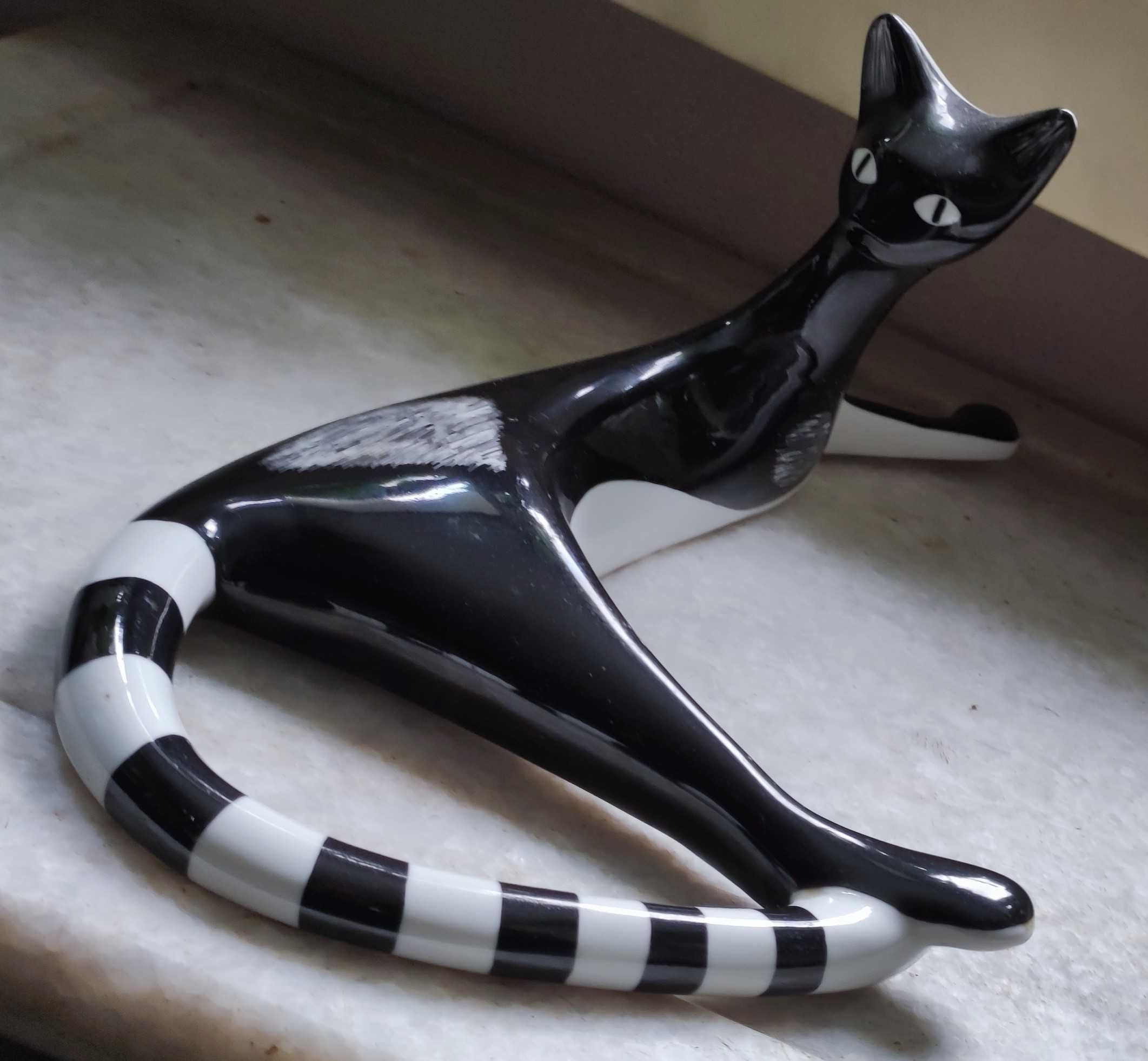 KOT Ćmielów porcelanowa figurka sygnowana