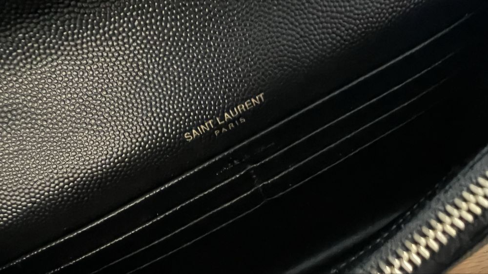 YSL Saint Laurent Nowa Torebka Czarna