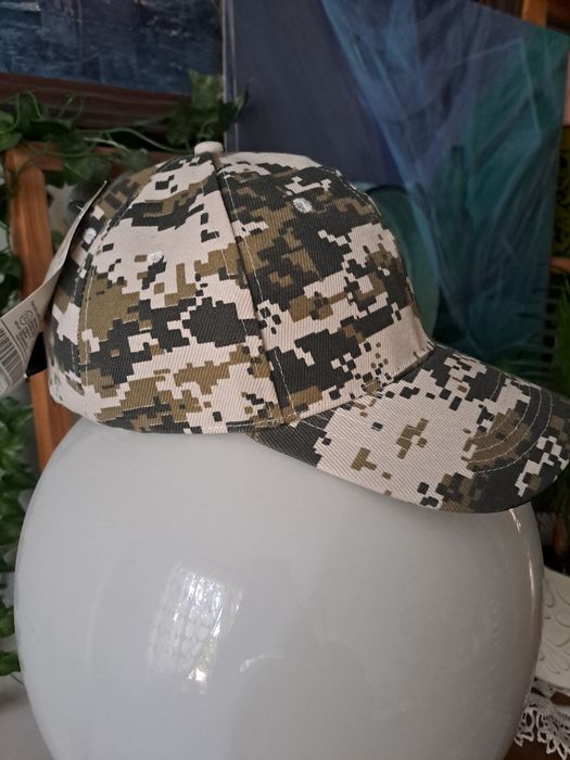 Nowa czapka z daszkiem męska moro