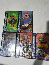 Jogos Sega Saturno c/ caixa e manuais