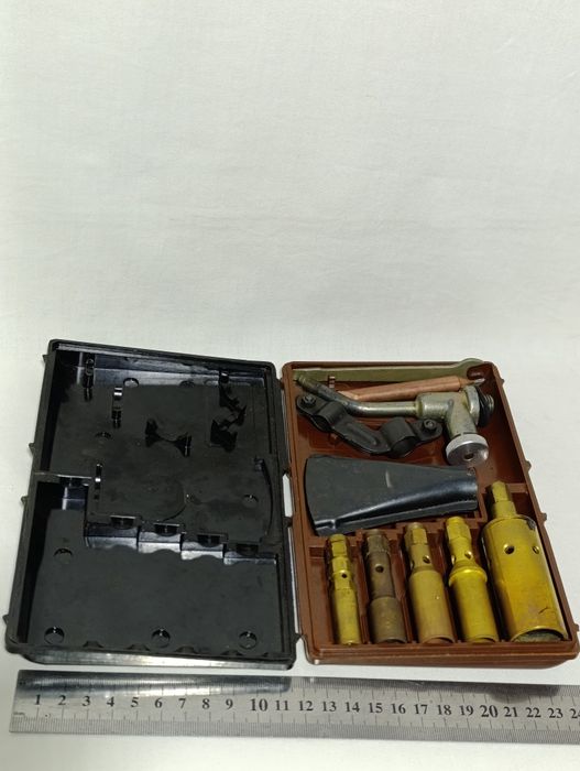 Набір для пайки,з двома регуляторами подачі газу